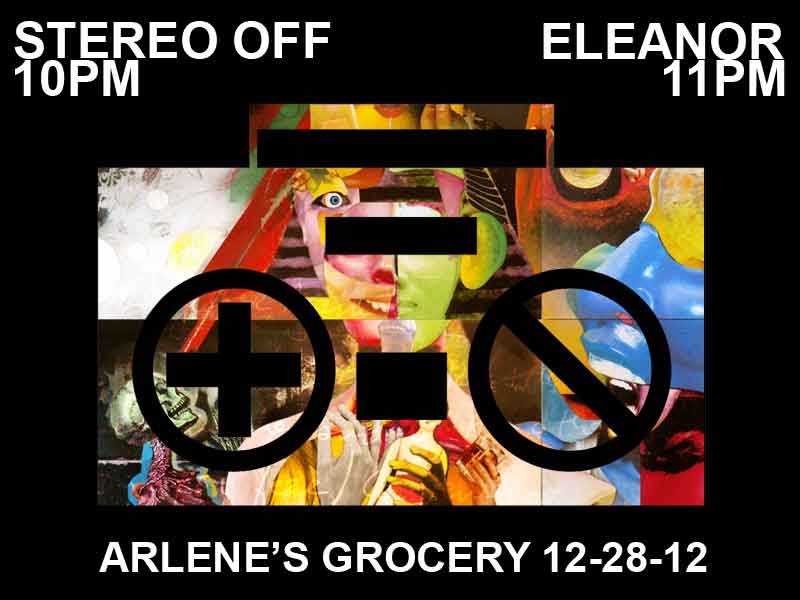 arlene's grocery - stereo off flyer: click for full size version